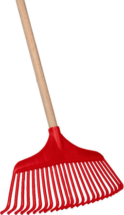 Talen Tools – Bladhark – Basic – Kunststof – Houten steel – 140 cm