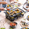 BK Connect - Gourmetstel - PFAS-vrij - 8 personen - afneembare omkeerbare plaat