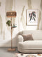 GOOD&MOJO Vloerlamp Bhutan - Zwart/Bamboe - Ø40x160cm - - Staande lampen voor Woonkamer - Slaapkamer