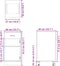 vidaXL - Onderkast - met - lade - 40x46x81,5 - cm - spaanplaat - sonoma - eikenkleurig