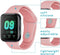 iMoshion Bandje Geschikt voor Oppo Watch 41 mm - iMoshion Siliconen bandje - Roze