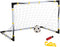 CB TOYS Opvouwbaar doel met 1 bal - 1 handmatige opblaasinrichting - 4 pinnen en 1 net (90 x 59 x 59 cm) -