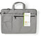 Nedis NBBG17150GY - Laptoptas tot 18 inch - Robuust nylon met 3 ritsvakken - Grijs