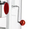 Emerio POM-120650 - Popcornmachine 360 W - Retro ontwerp - Rood en grijs