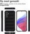 imoshion Hoesje Geschikt voor Samsung Galaxy A54 (5G) Hoesje Siliconen - imoshion EasyGrip Backcover - Zwart