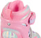 Aventuri Verstelbare Rolschaatsen - Met LED-lichtjes - Maat 31-34 (S) - Voor Meisjes - Roze/Glitter