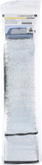 Dunlop Zonnescherm - 130 X 60 Cm - Zilver - zonnescherm - zilver zonnescherm Anti UV scherm - warmte werend voorruit hoes - auto zonnescherm - zonnescherm voorruit - UV weerkaatsend - universeel - Autoruit Deken - Cover - Afdekzeil Folie - zonwering