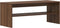vidaXL - Tv-meubel - 100x40x40 - cm - bewerkt - hout - bruin - eikenkleur