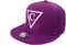 Capiche® Snapback Pet Heren – Gekleurde Safari – Paars – Verstelbaar met Druksluiting – Sportcap – Baseball Cap – Mannen Cap
