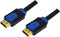 LogiLink CHB1105 - HDMI Kabel - 4K High Speed met Ethernet - Blauw Zwart