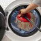 Vileda Turbo Deep Clean - roterende mopset - 3-in-1 systeem met pedaalpers - zwart rood wit paarse