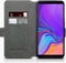 Qubits - slim wallet hoes - Geschikt voor Samsung Galaxy A9 2018 - zwart