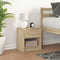 vidaXL - Nachtkastje - met - lade - 39x28x41 - cm - sonoma - eikenkleurig