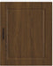 vidaXL - Keukenwandkasten - 2 - st - Porto - bewerkt - hout - bruin - eikenkleur