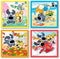 Bambolino Toys Woezel & Pip - 4 in 1 puzzel - 4, 6, 9 en 16 stukjes - geschikt vanaf 3 jaar (4 puzzels)