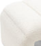 Riviera Maison Brera Stool White Sand - Polyester, Acryl, Rubberhout - Wit zand - 67.0x50.0x54.0 cm