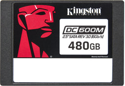 Kingston DC600M - SSD 2,5" 480GB - SATA 3.0 met stroomverliesbescherming