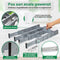 Ecowize Luxe Lade Organizer - Verstelbare Ladeverdeler 100% Natuurlijk Bamboe - Set van 4 (8719327702512)