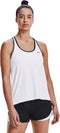 Under Armour UA Knockout Tank - Dames Sporttop - Fitness & Training - Wit - Maat S