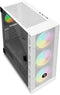 Savio Raptor X1 ARGB - Midi Tower PC - ATX EATX ITX micro ATX - Wit