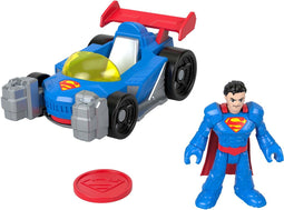Imaginext DCSF Deluxe - Superman-voertuig - Projectielen - Zwart