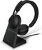 Jabra Evolve2 65 MS - Bluetooth Headset - Duo - USB-A dongle - zwart