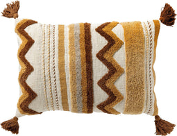 Dutch Decor GAZELLE - Sierkussen 40x60 cm Tobacco Brown - bruin - Inclusief binnenkussen