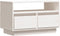 vidaXL - Tv-meubel - 60x35x37 - cm - massief - grenenhout - wit