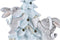 Kerstversiering DKD Home Decor Boomstructuur Hars (13,5 x 8 x 16 cm) (2 Stuks)