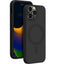 Bigben Connected iPhone 15 Pro Max - Siliconen Telefoonhoesje - MagSafe compatibel - Zwart