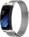 iMoshion Bandje Geschikt voor Samsung Gear Fit 2 / 2 Pro - iMoshion Milanees magnetische band - Zilver