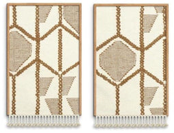 ESPRIT - Schilderij - Boho Design - Beige (2 stuks)