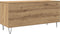 vidaXL - Recordkast - Oud - Hout - 100x38x48 - cm - Engineered - Hout