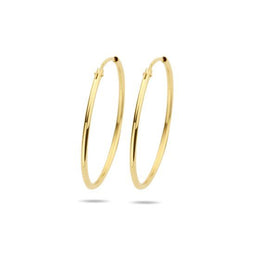 Marie-Celeste - Oorringen - Ronde buis 1,5 mm - 9 karaat - Geel