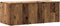 vidaXL - Tv-meubel - 80x34x30 - cm - bewerkt - hout - oud - houtkleurig