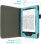 imoshion E-reader Hoesje - Geschikt voor Tolino Shine 3 - Vegan Leather Bookcase - Lichtblauw