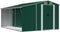 vidaXL - Tuinschuur - 277x365,5x179 - cm - gegalvaniseerd - staal - groen