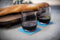 Bendl UPCYCLED | onderzetter - brandslang - SQUARE - nasty blue