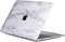 Lunso Geschikt voor MacBook Pro 15 inch (2016-2020) cover hoes - case - Marble Cosette