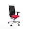 Piqueras y Crespo 2D086N0 - Bureaustoel - Verstelbare hoogte met armleuning - Rood