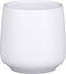 Mica decorations - Amber pot rond wit mat h11,5xd12cm