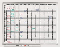 Legamaster PROFESSIONAL jaarplanner 365 dagen 90x120cm