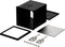 Bopla NGS 9610 UNINORM-EINSCHUBGEH. Behuizing voor paneelmontage 96 x 96 x 109.5 Zwart (RAL 9005) 1 stuk(s)