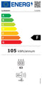 Climadiff CLS65B1 - Wijnkoelkast - 63 flessen - Mat zwart