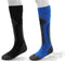 Falcon - Coolly 2pack - Heren Sokken - 35 - 38 - Zwart/Grijs/Blauw