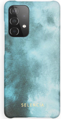 Selencia Hoesje Geschikt voor Samsung Galaxy A52 (4G) / A52s / A52 (5G) Hoesje - Selencia Maya Fashion Backcover - blauw