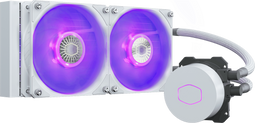 Cooler Master MasterLiquid ML240L V2 RGB - All-in-One Processor Koeler - Stille prestaties en RGB verlichting - Wit