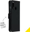 Accezz Huawei P Smart (2020) - Flip Cover - Krasbestendig Schokbestendig - Zwart