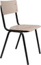 Zuiver Back To School Mat Eetkamerstoel - Beige - Set van 4