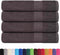 vidaXL - Handdoeken - 4 - st - 100x200cm - 360 - g/m² - 100% - katoen - antracietkleurig